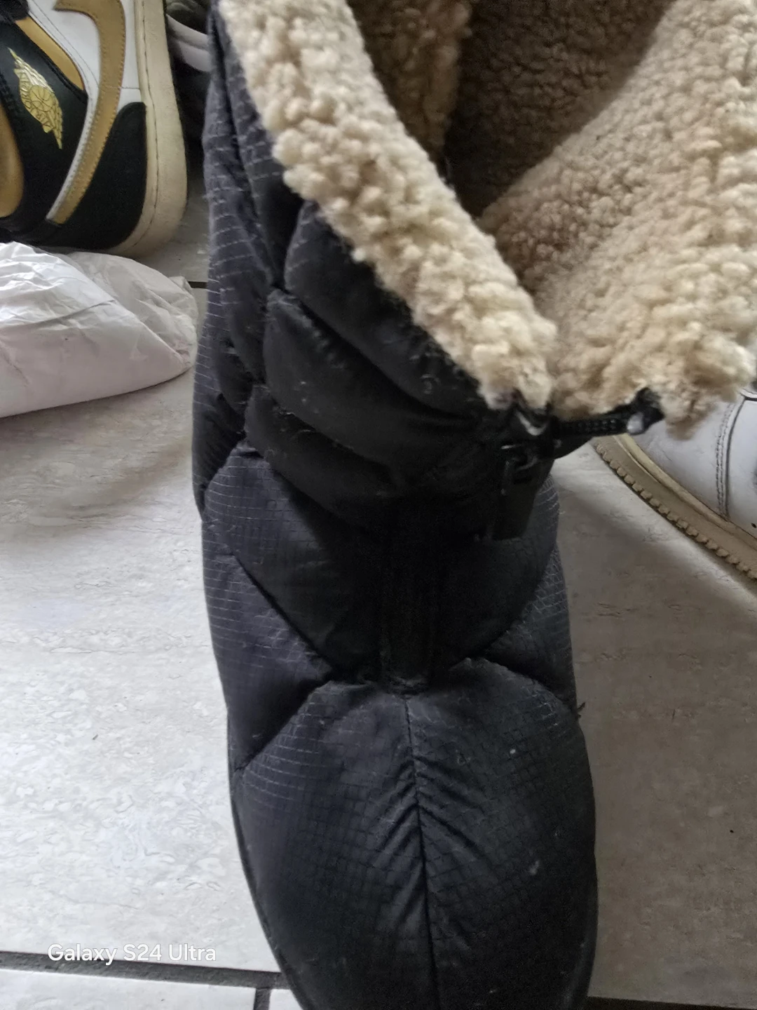 WOMENS ZARA PUFFER BOOTS