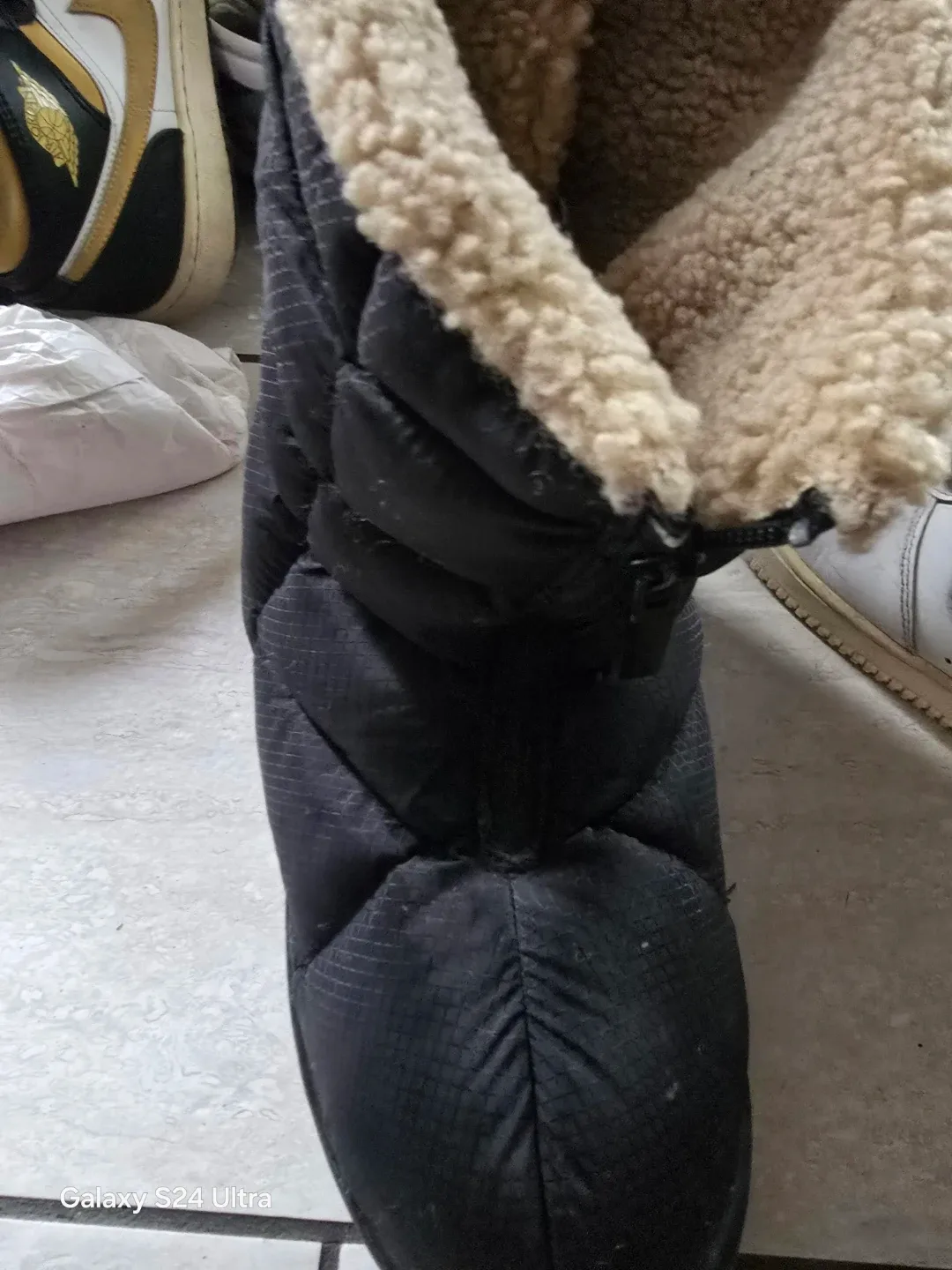 WOMENS ZARA PUFFER BOOTS