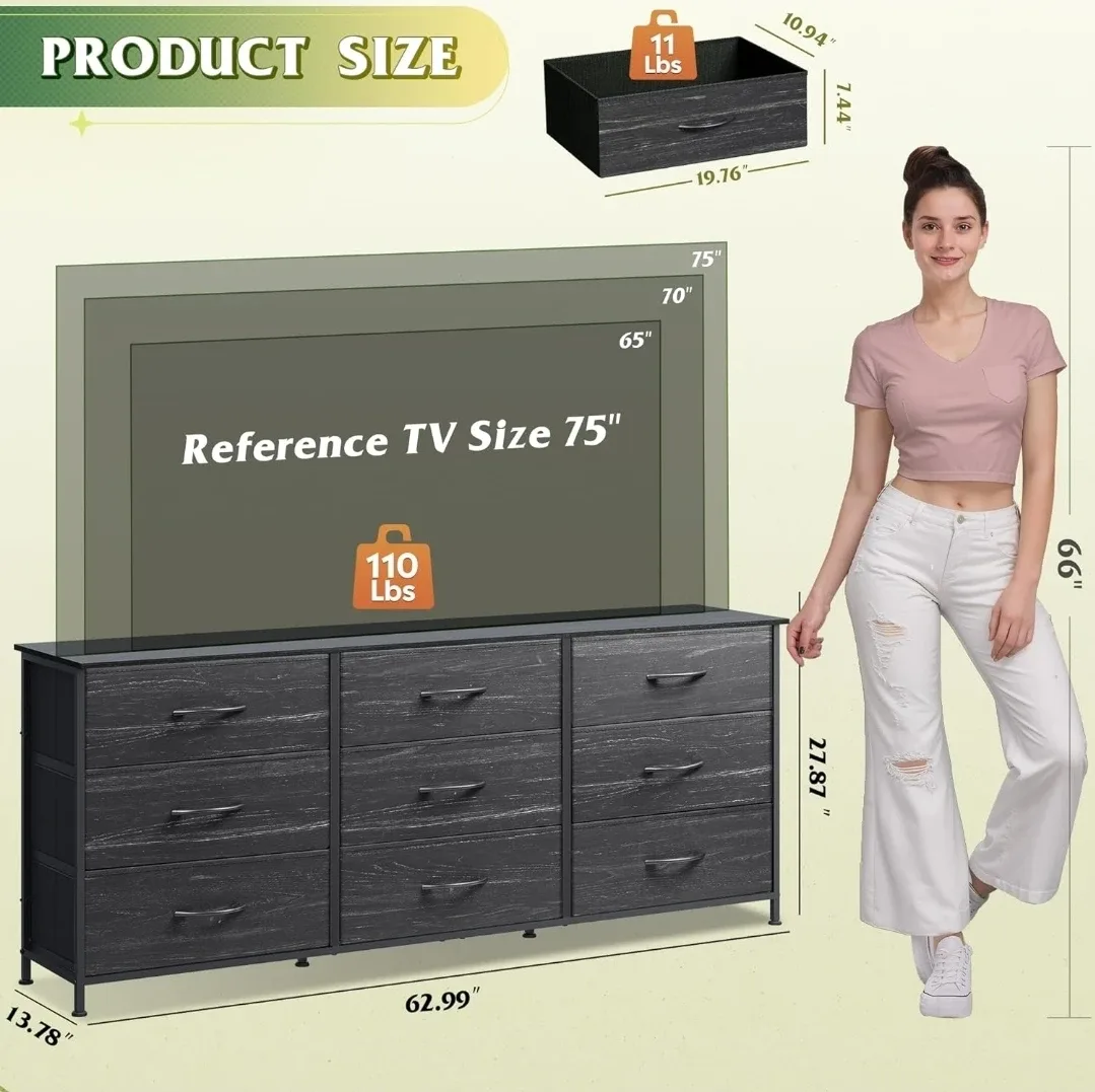 9 Drawer Dresser 55% Discount image indicator(2)