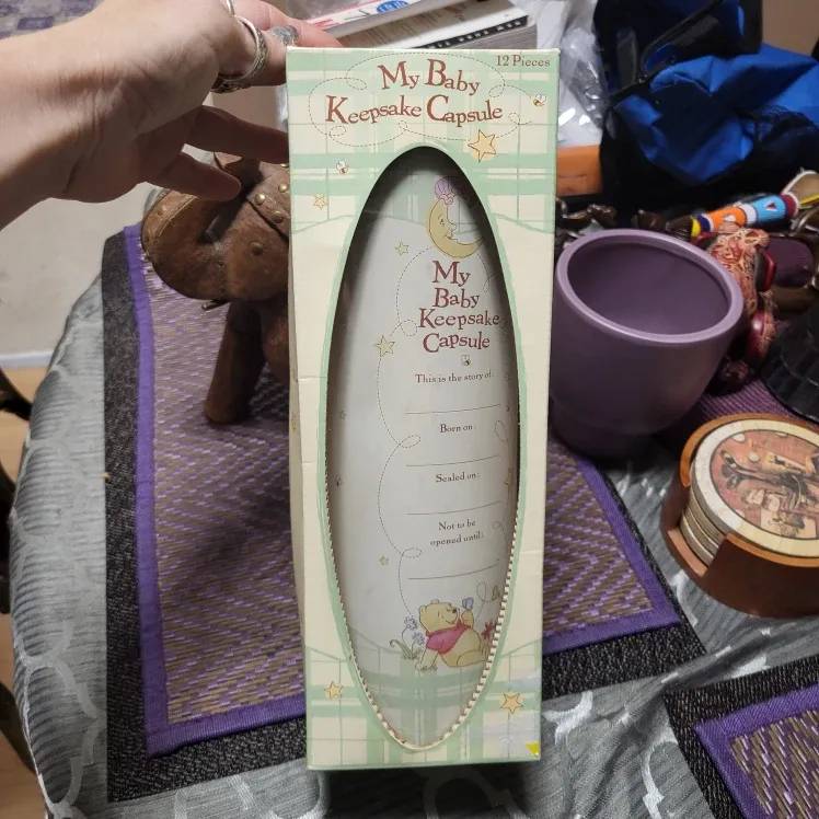 New My Baby Keepsake Capsule - Retails $135