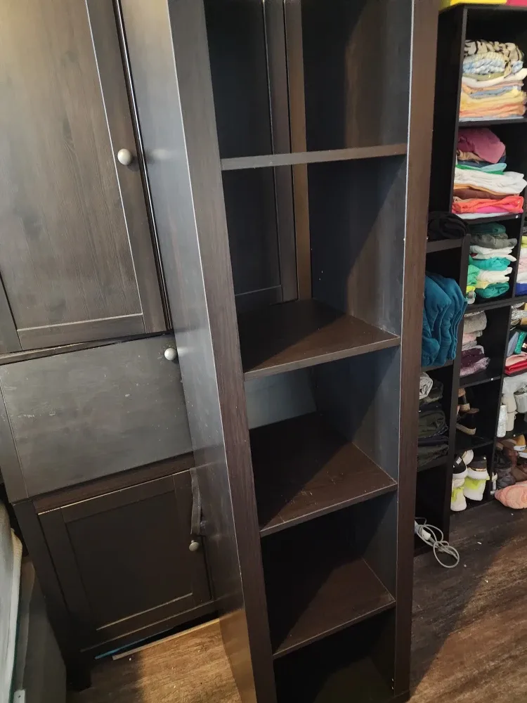 Dark Brown Wooden Shelf image indicator(3)