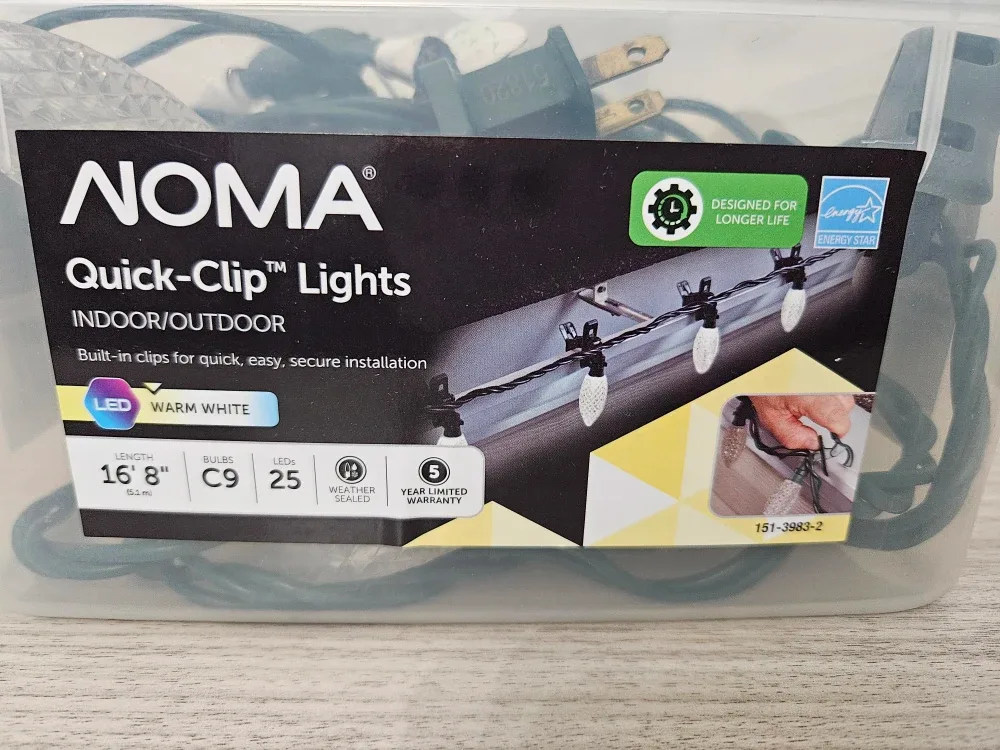 NOMA Quick Clip LED Lights - Indoor/Outdoor - 2 boxes image indicator(7)