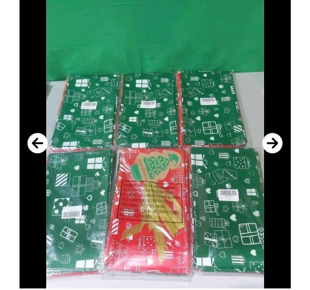 New LUFEVRM Giant Christmas Gift Plastic Bags –3 pack– 44x36 image indicator(2)