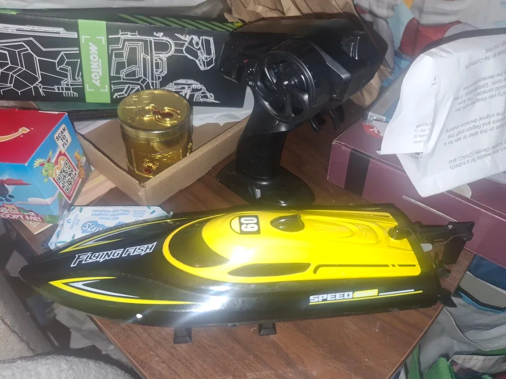 Flying Fish Speed Boat RC Yellow/Black