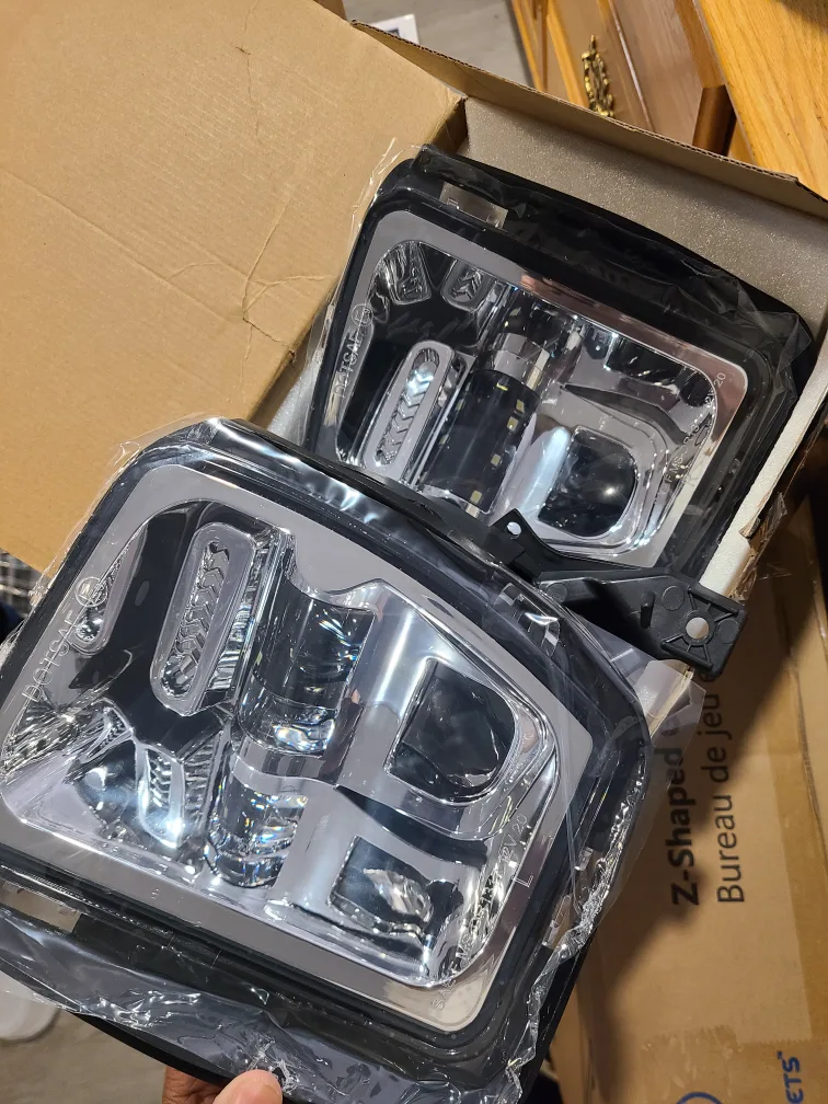 LED Fog Lights Compatible with 4th Gen Dodge Ram