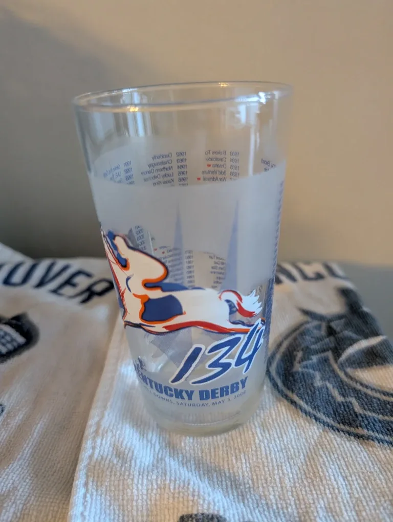 4 Kentucky Derby 2000 Collector Glasses image indicator(4)
