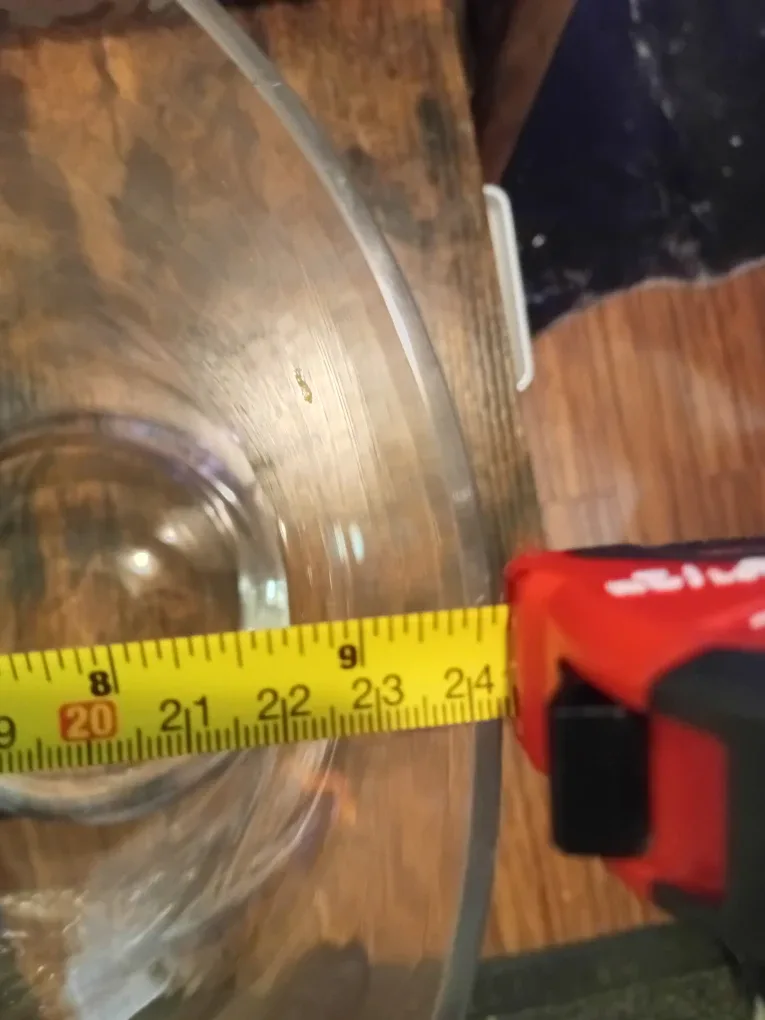 Large Clear Glass Vase - 13" Height image indicator(2)