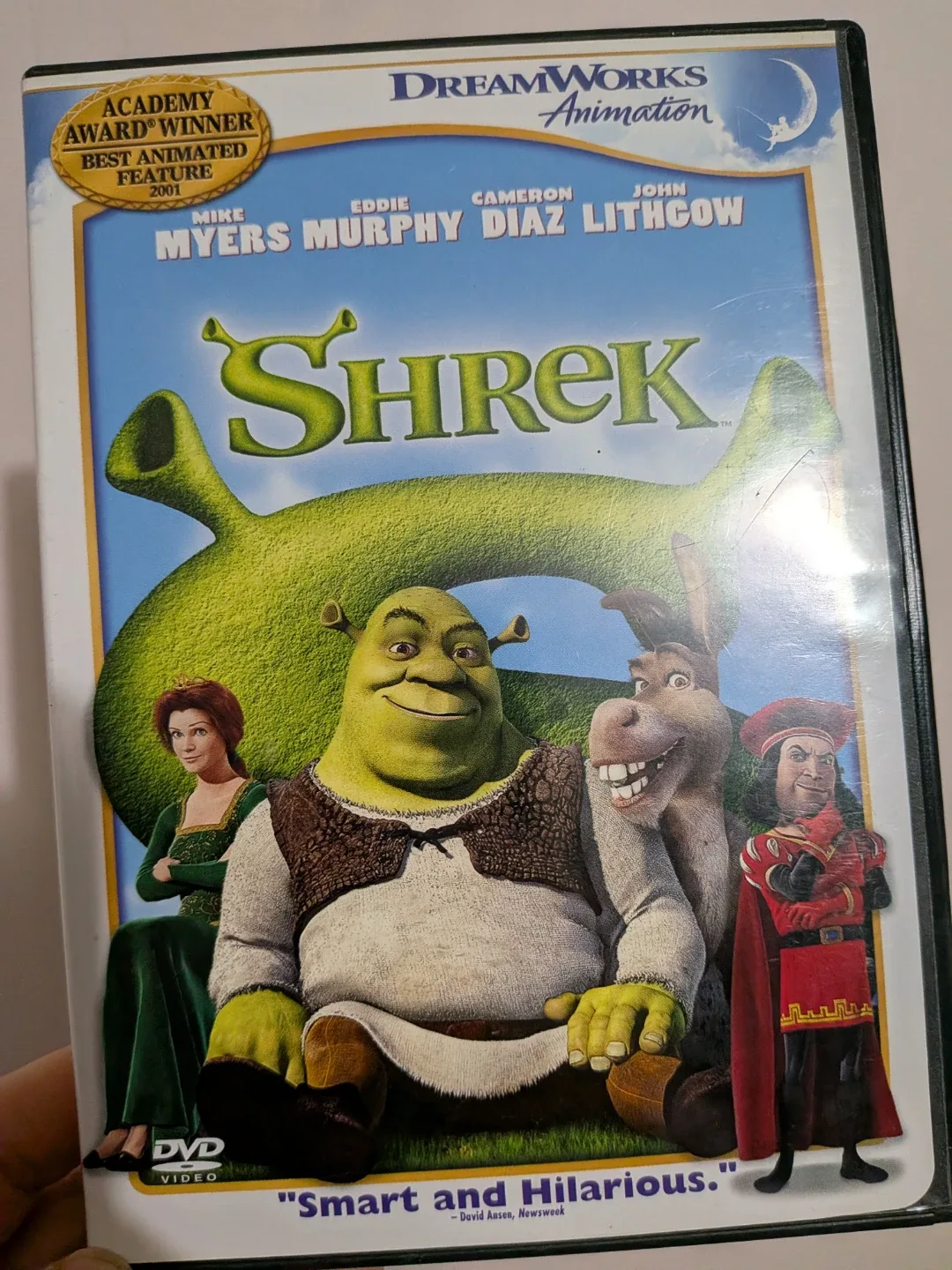 Shrek DVD - Dreamworks Animation thumbnail