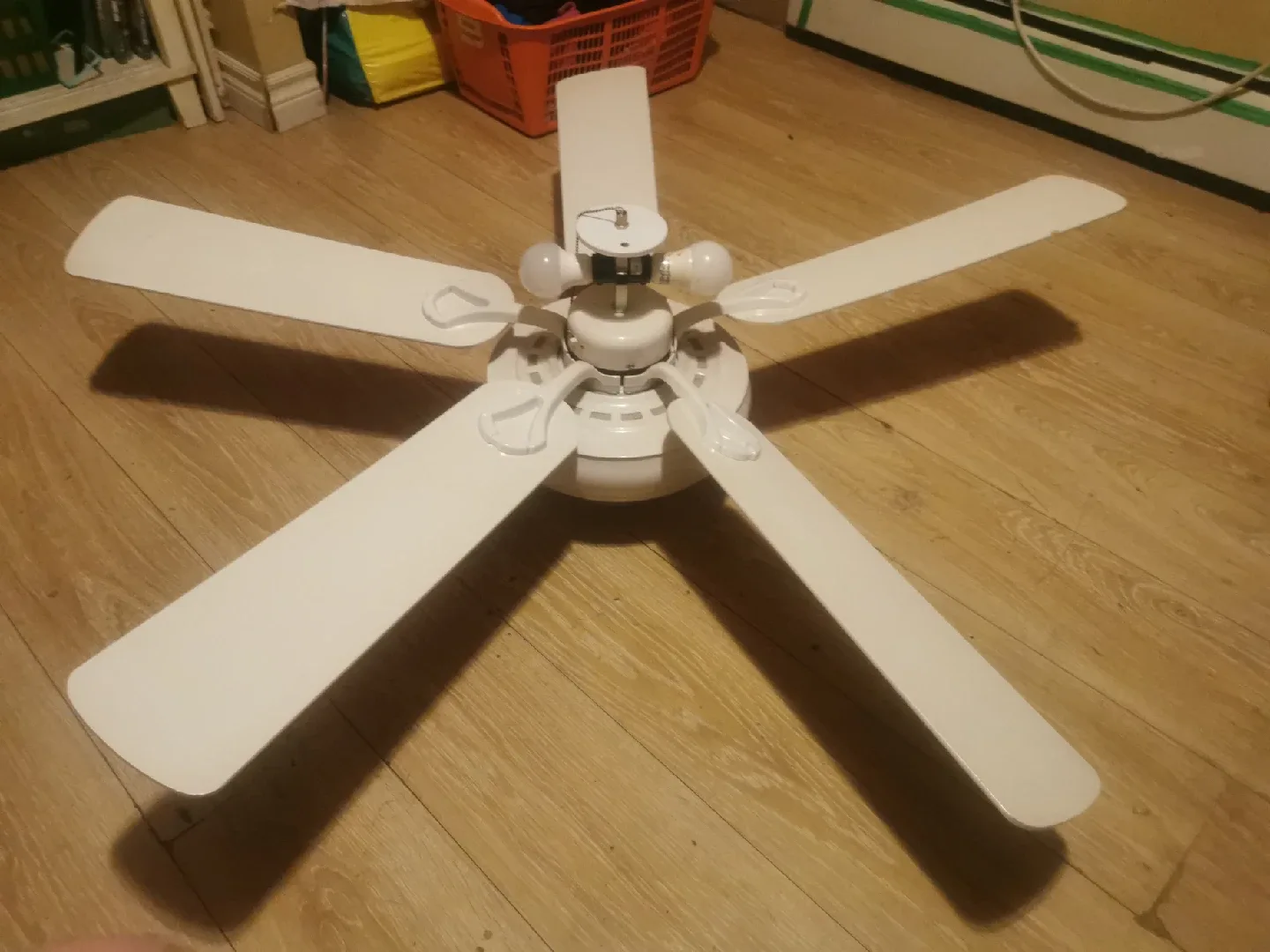White Ceiling Fan