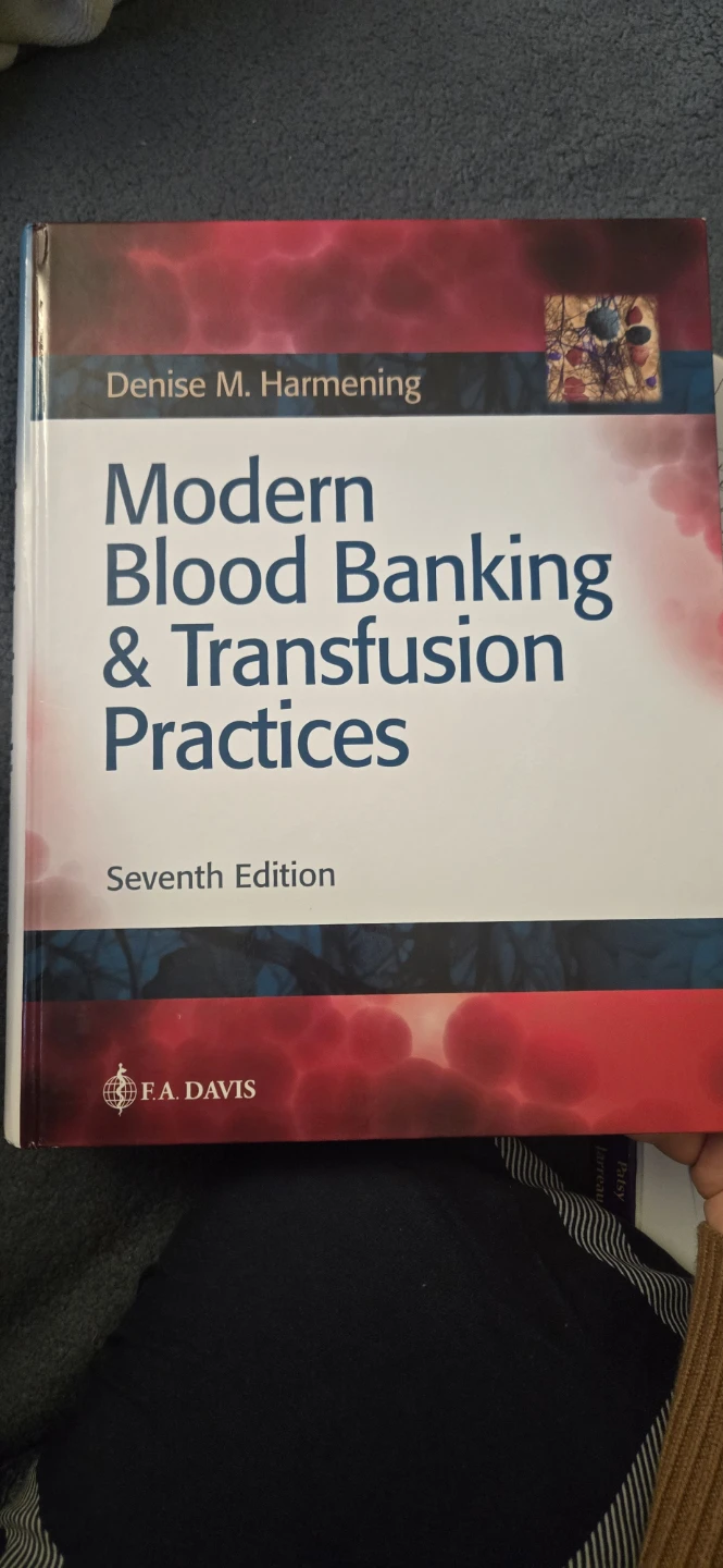 Modern Blood Banking & Transfusion Practices Book