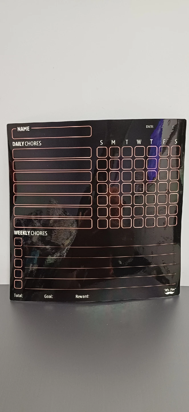 Mr. Pen- Magnetic Dry Eraser Chore Board Set - photo 4