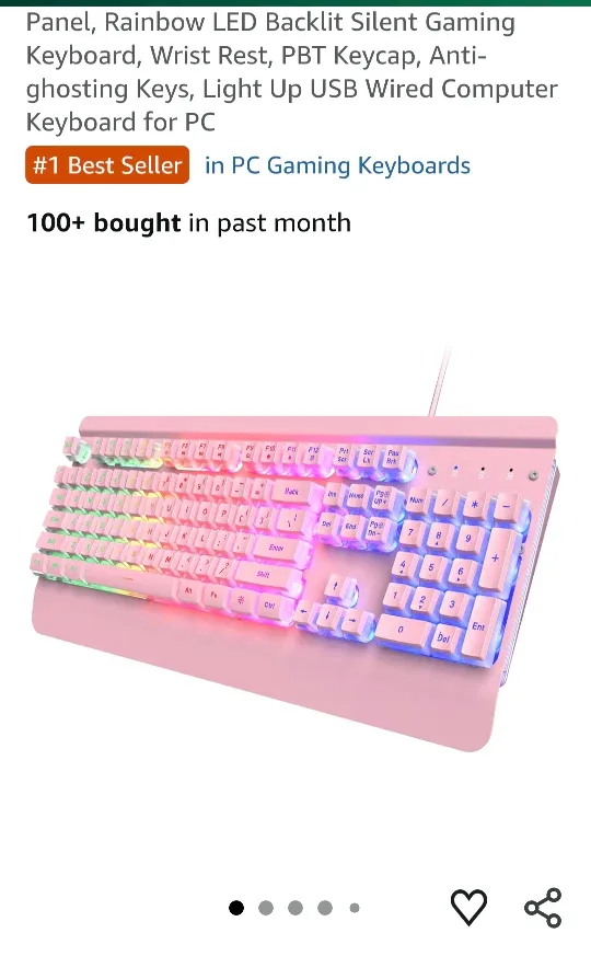 Pink Keyboard