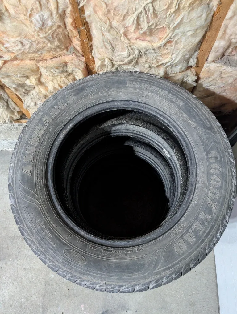 (4)-205/65R16 Goodyear Assurance Weather Ready All Weather Tires image indicator(6)