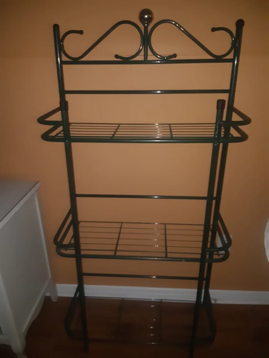 Metal Bathroom Shelf Rack