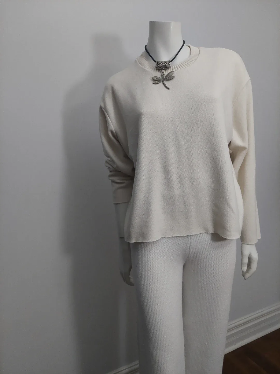 White Knit Pants 🥕 image indicator(10)