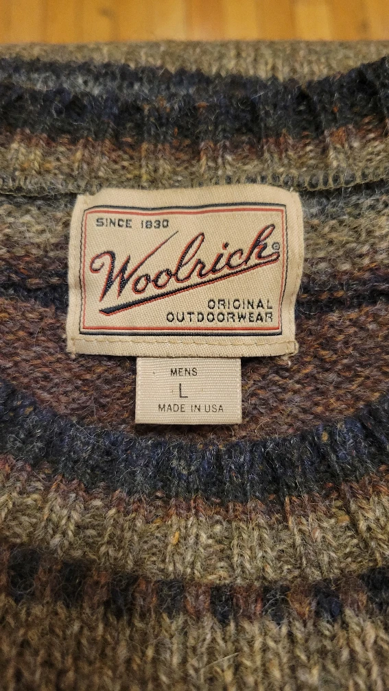 Woolrich Original Outdoorwear Sweater - Men's L - photo 3
