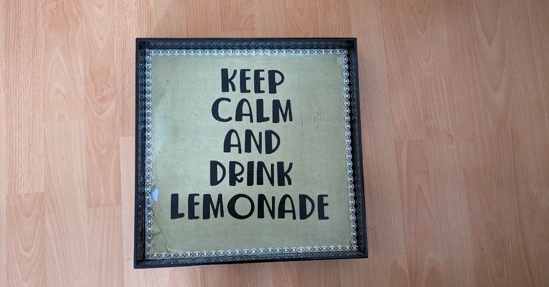 Keep Calm and Drink Lemonade Tray image indicator(3)