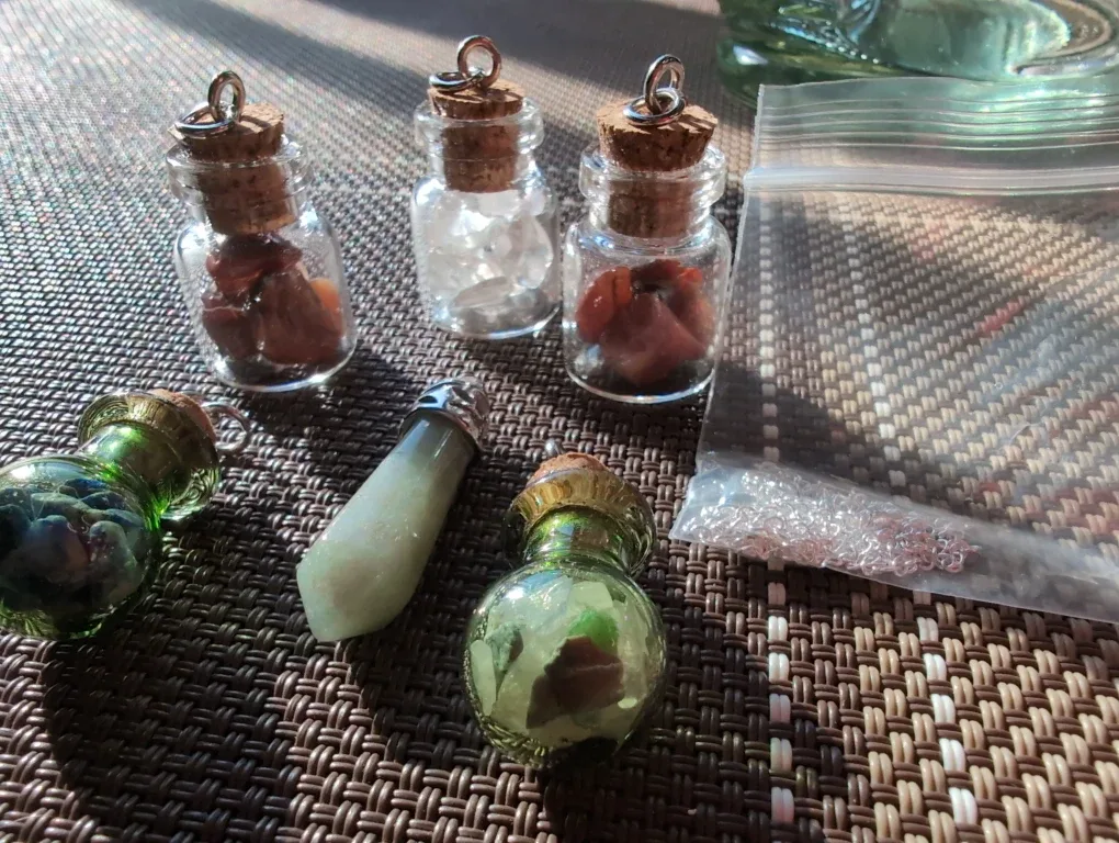 Handmade Crystal Pendant Necklaces