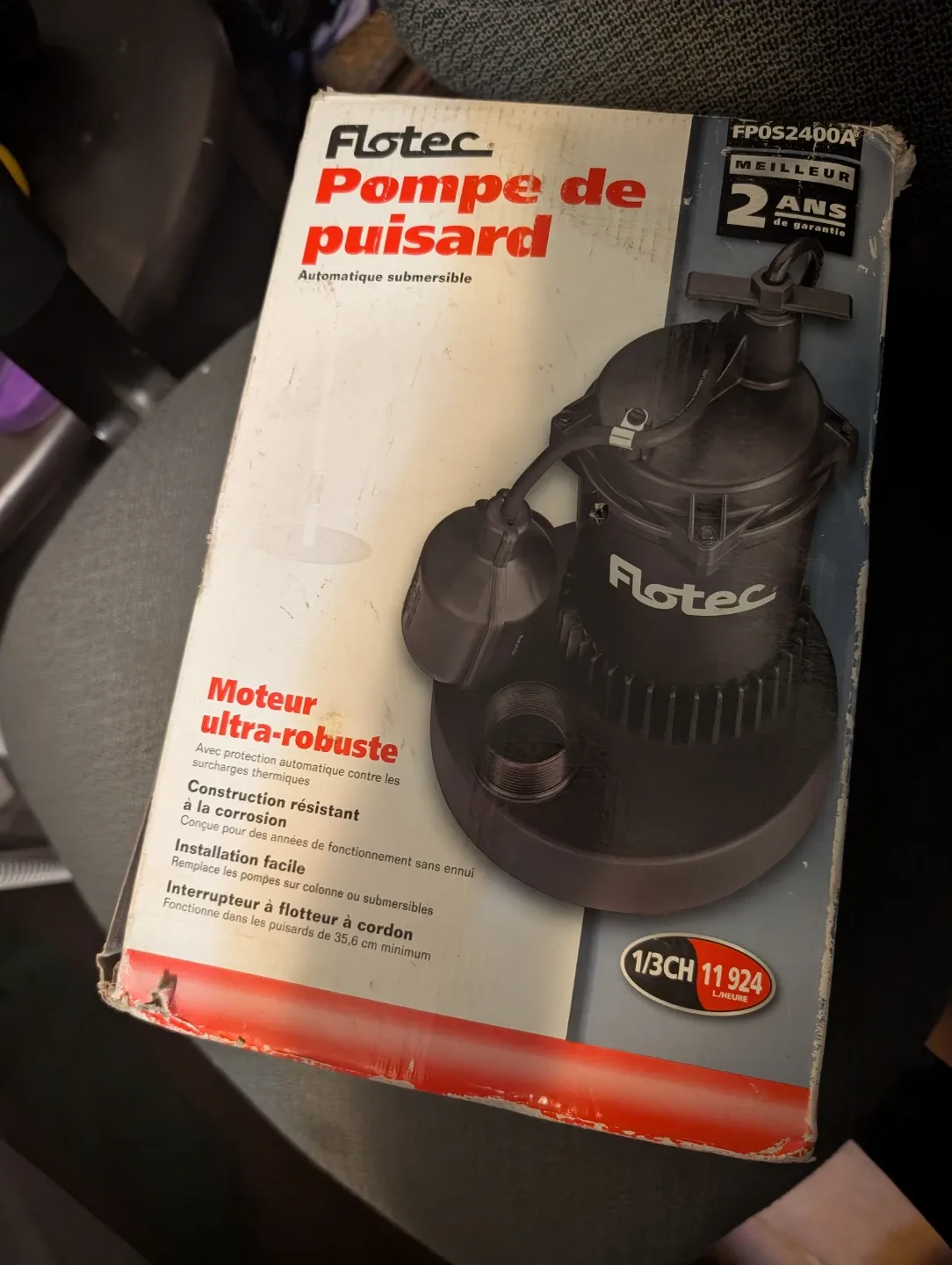 New in box flotec sump pump image indicator(4)