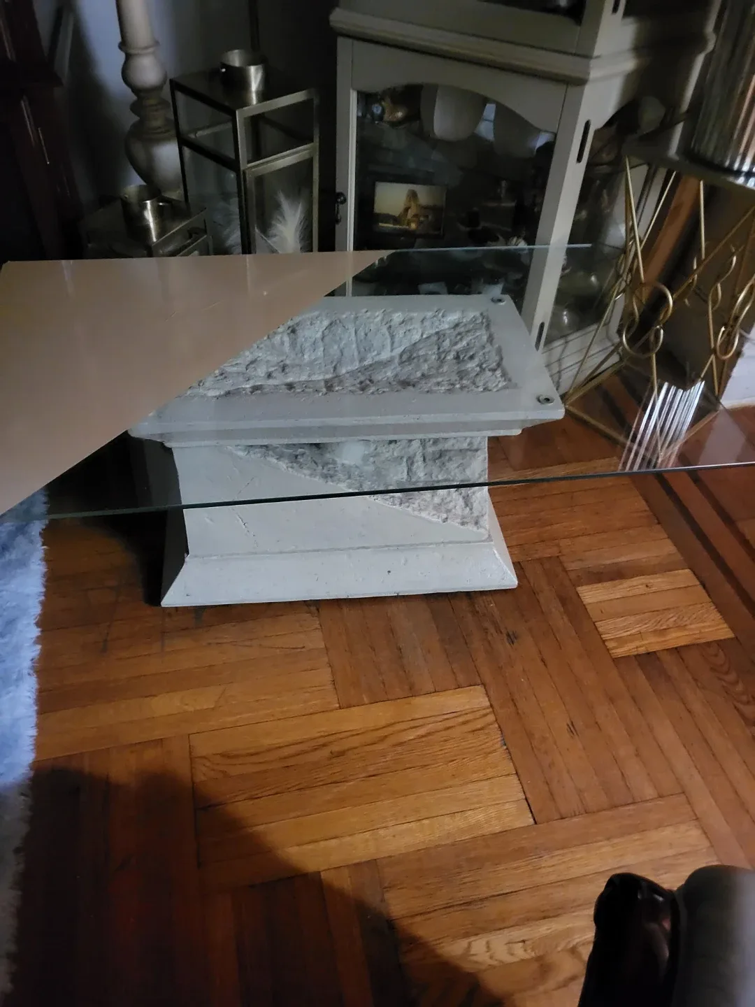 Glass Top Coffee Table