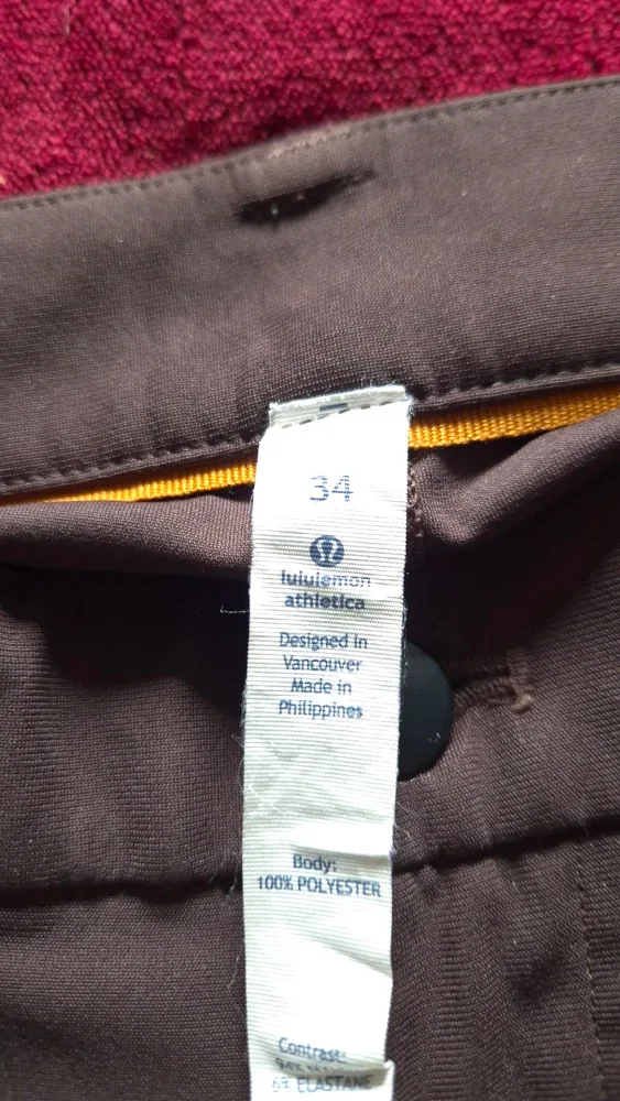 Lululemon Athletica ABC Pants, Size 34 image indicator(3)