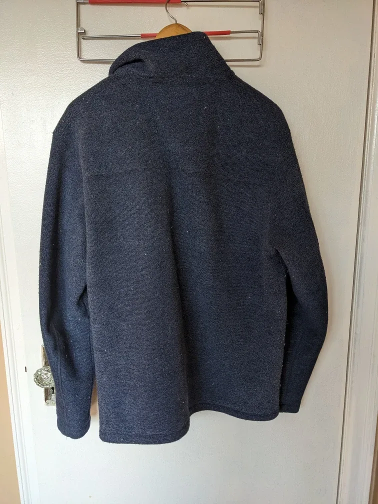 Navy Fleece Zip-up size L image indicator(2)