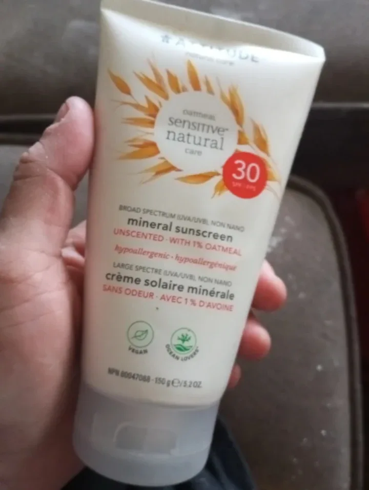 Attitude Oatmeal Sensitive Natural Care Sunscreen SPF 30