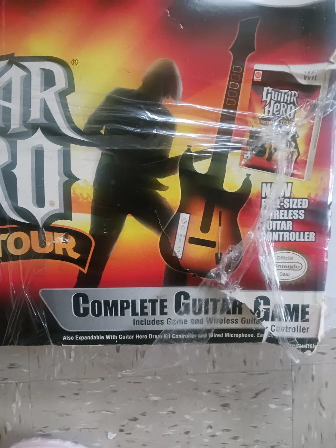 New Guitar Hero World Tour Complete Guitar Game Wii image indicator(2)