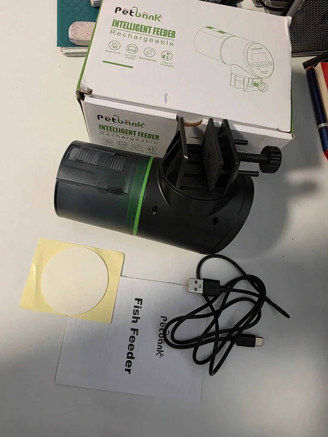 Petbank Intelligent Rechargeable Fish Feeder CY-009 image indicator(8)