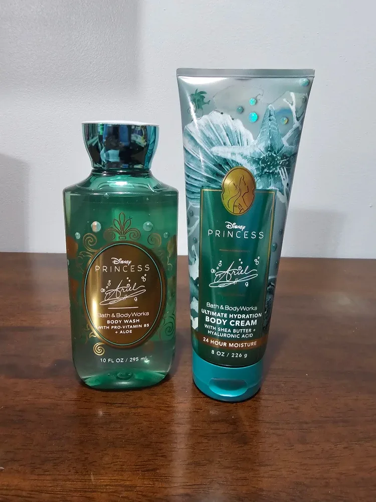 NEW Disney Princess Ariel Bath & Body Works Set