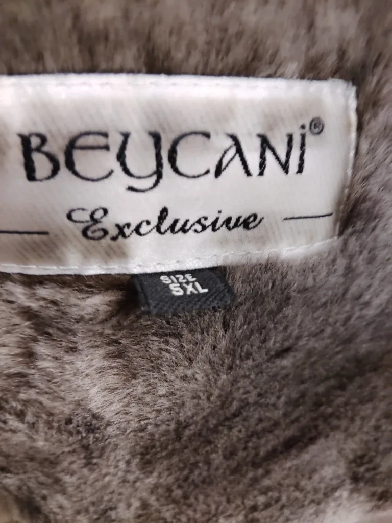 Men's Sheepskin Shearling Suede Jacket Size 5XL image indicator(5)