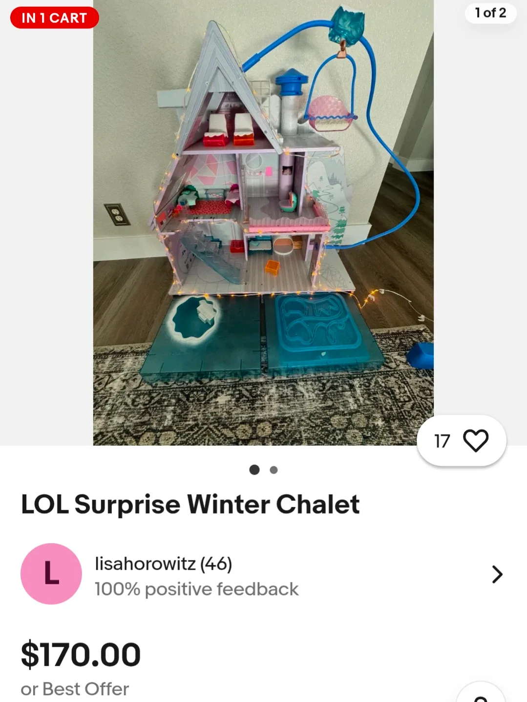 LOL Surprise Dollhouse & Winter Chalet Bundle image indicator(2)