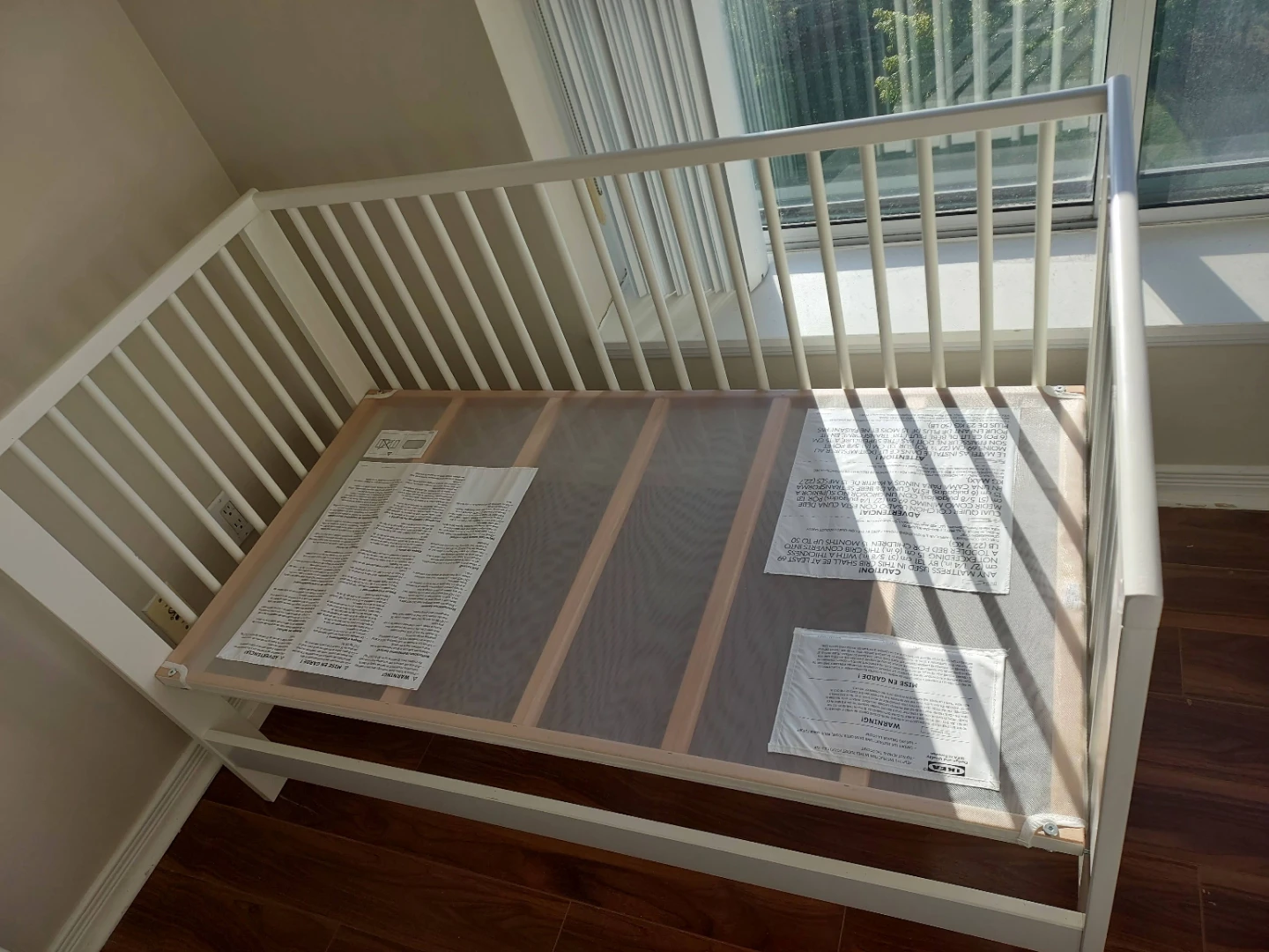 IKEA Gulliver Crib - White - photo 3