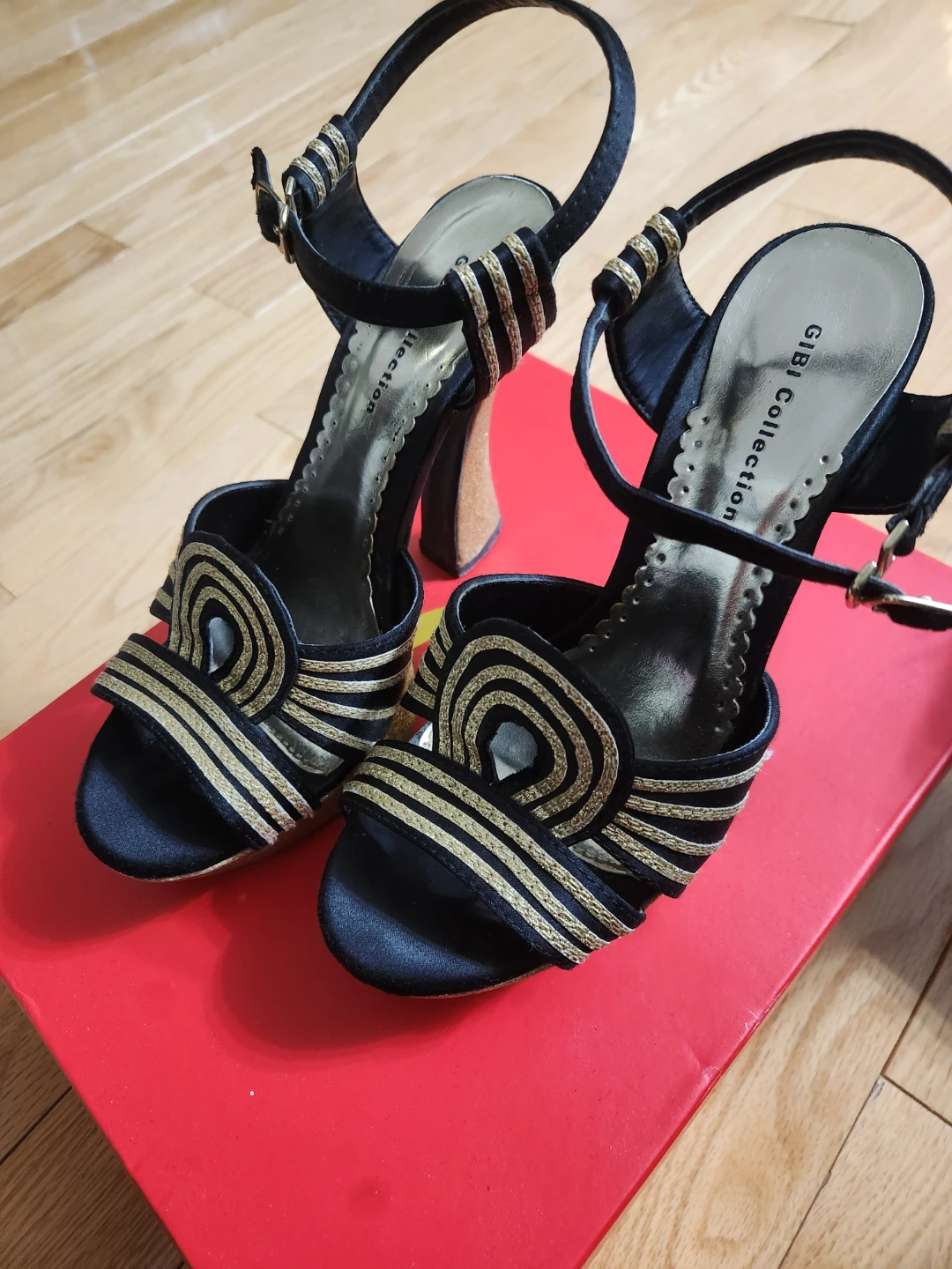 Black & Gold Heels - photo 2