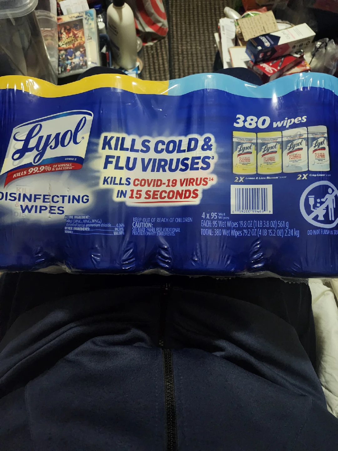 Lysol Disinfecting Wipes - 380 Count