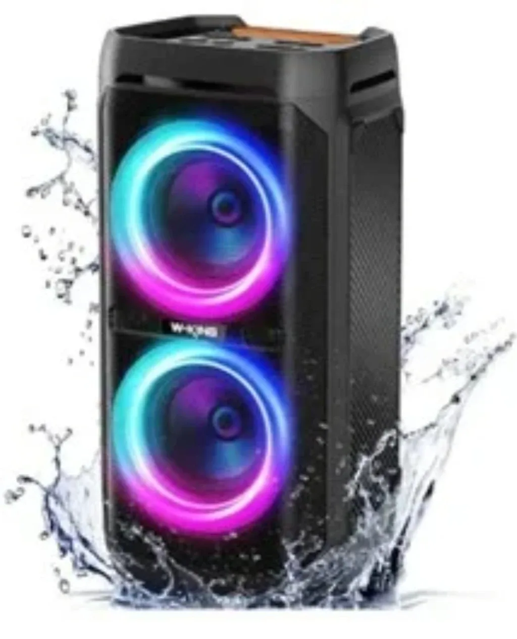 W-KING Portable Bluetooth Speaker with Lights
