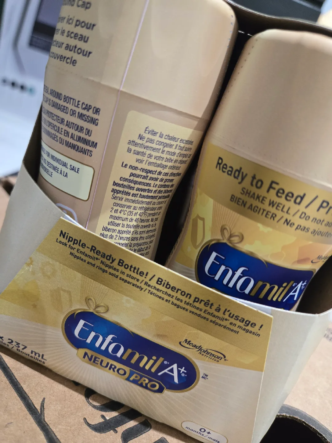 Enfamil A+ NeuroPro Ready to Feed (6x237ml) image indicator(6)