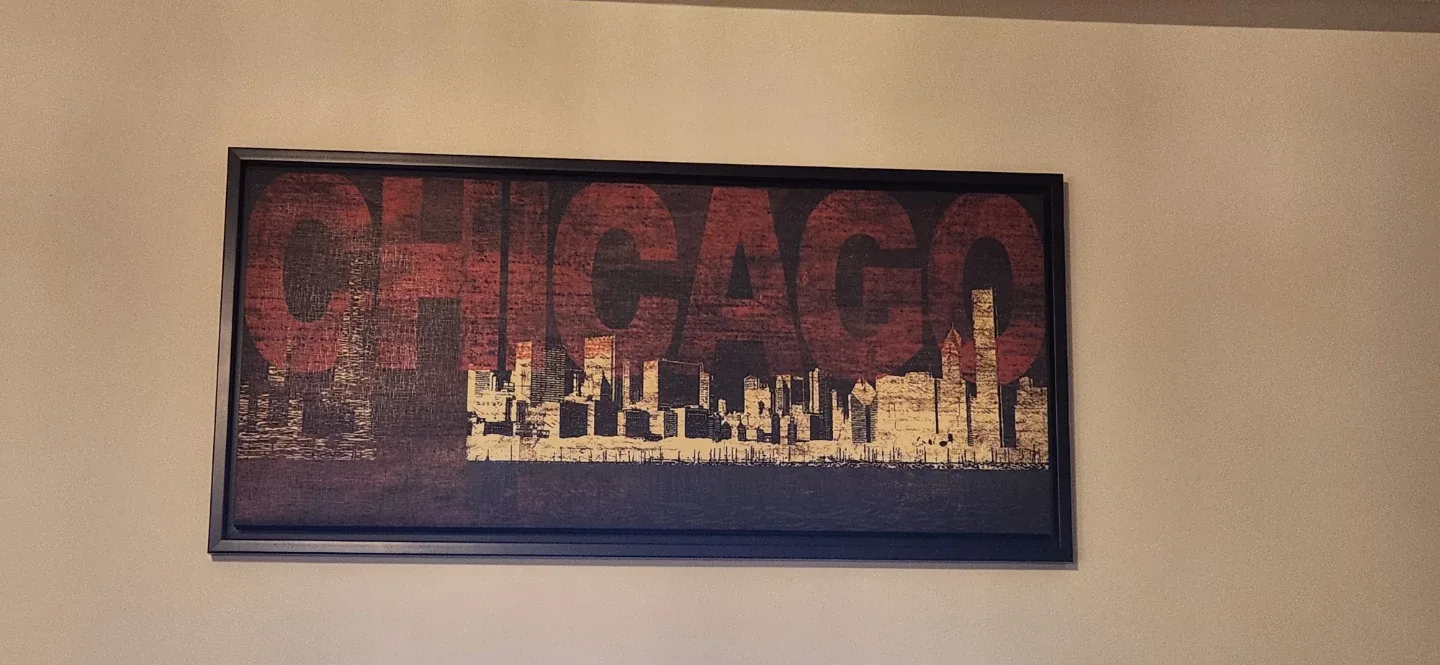 Chicago Skyline Framed Wall Art thumbnail