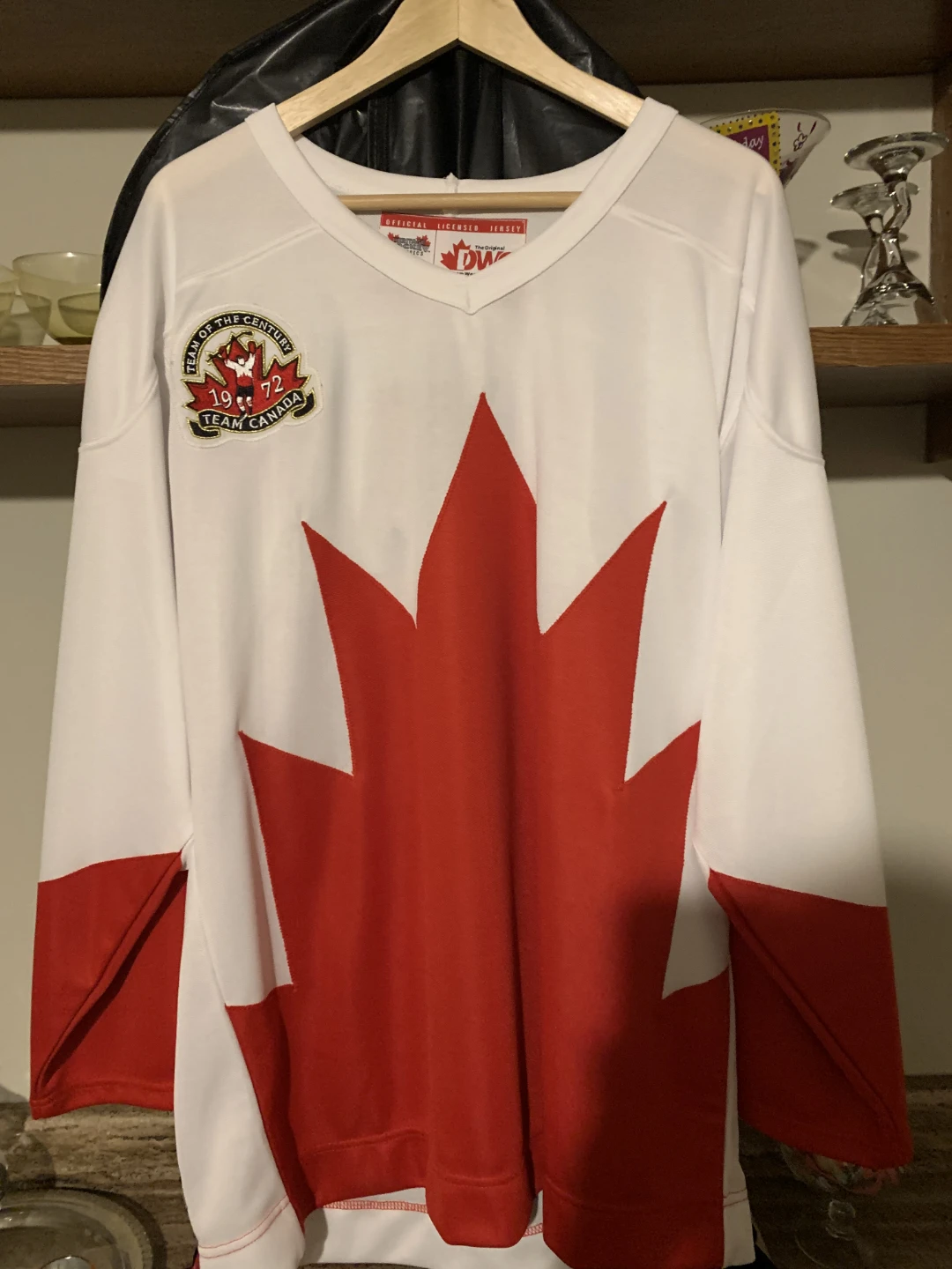 Autographed Team Canada 1972  Paul Henderson Hockey Jersey