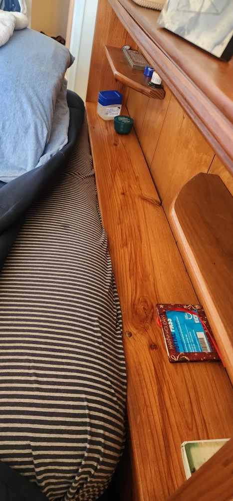 Wooden Bed Frame with Storage - photo 5