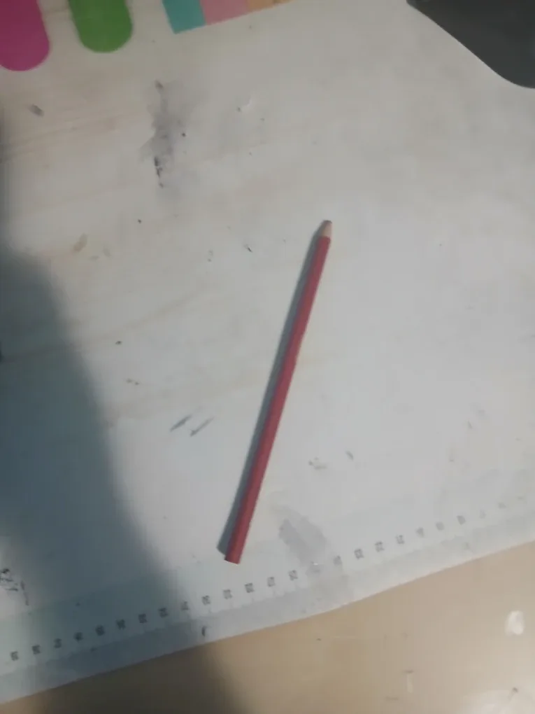 Red Coloured Pencil