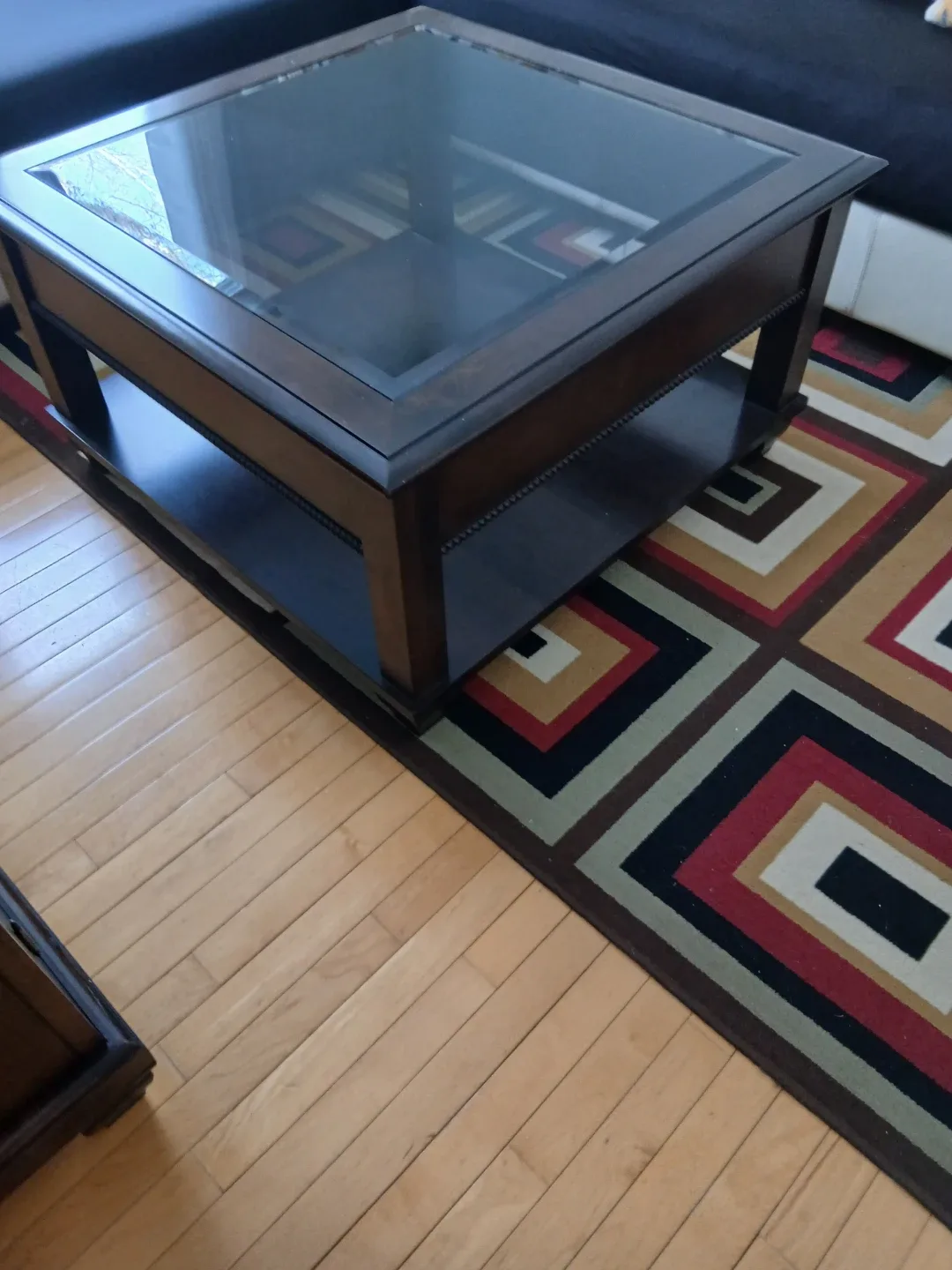 Glass Top Coffee Table image indicator(2)