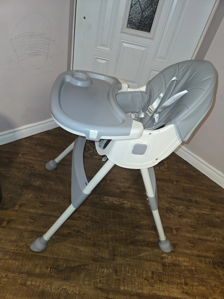 Grey Baby High Chair