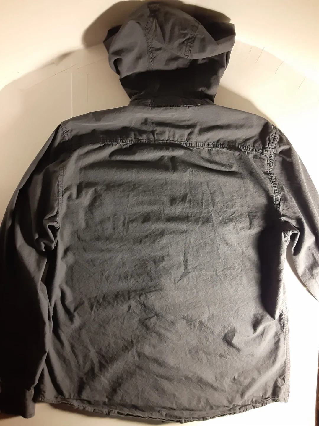 Guess - Long Sleeve Hooded Button-Up Shirt | S: LG image indicator(5)