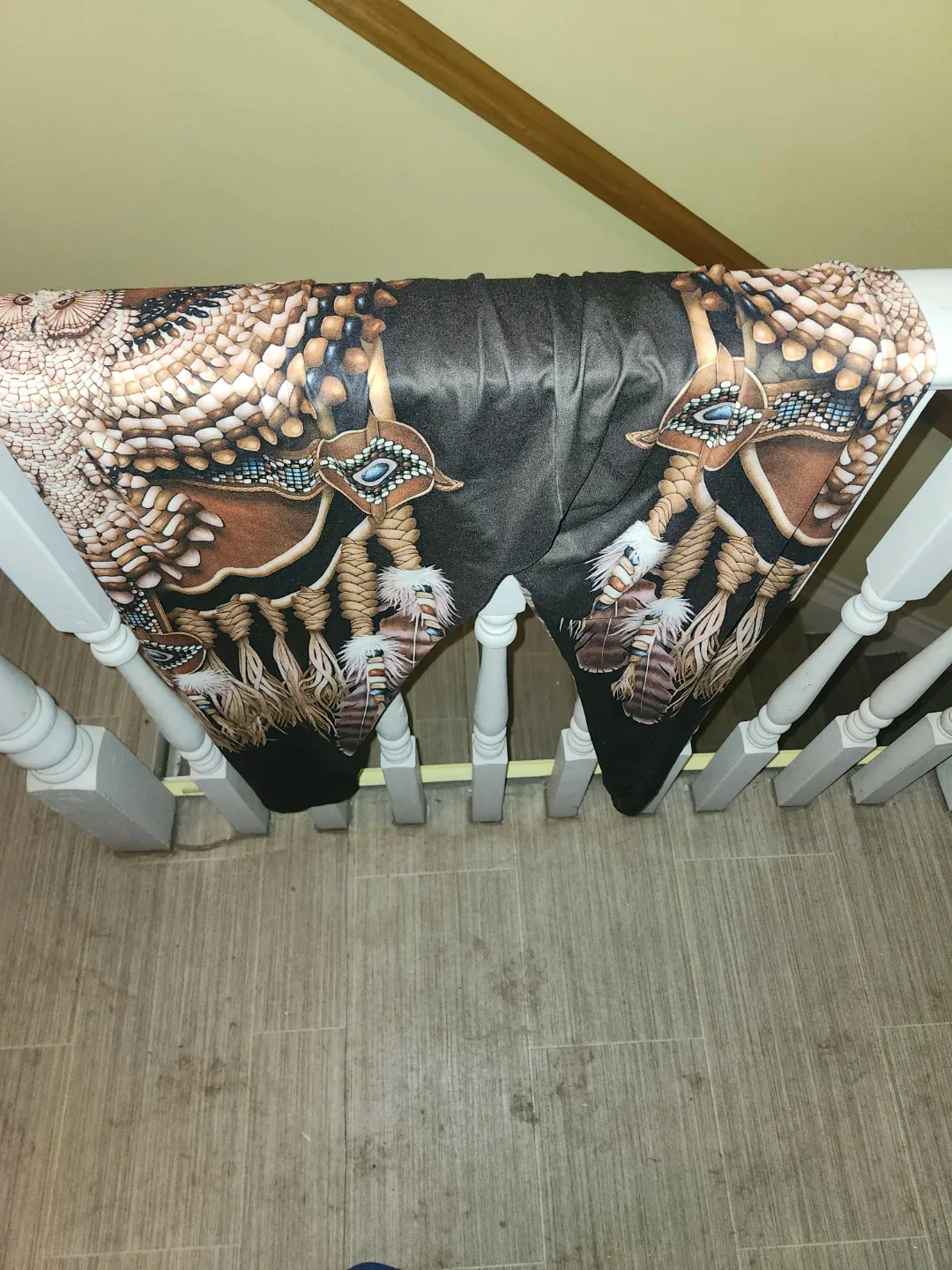 Patterned Leggings 3xl