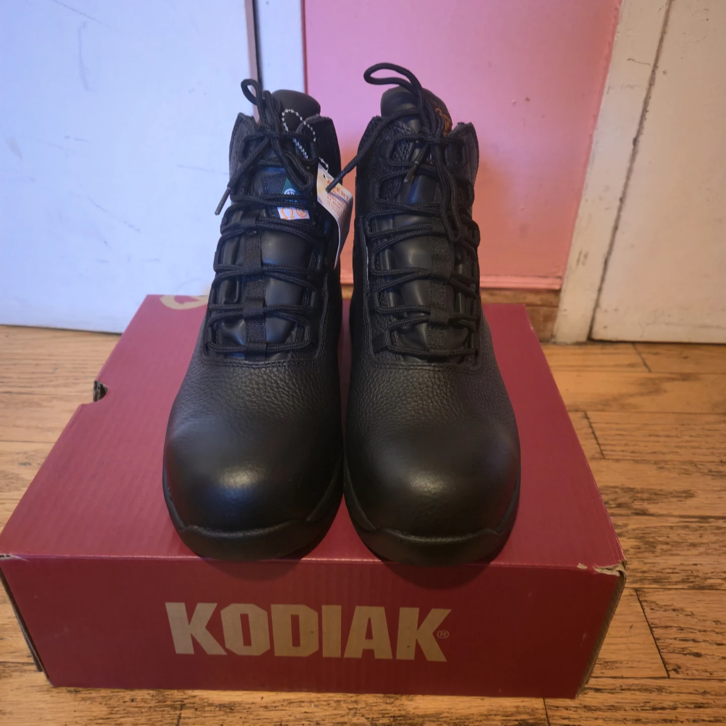 Kodiak Waterproof Black Work Boots - photo 3