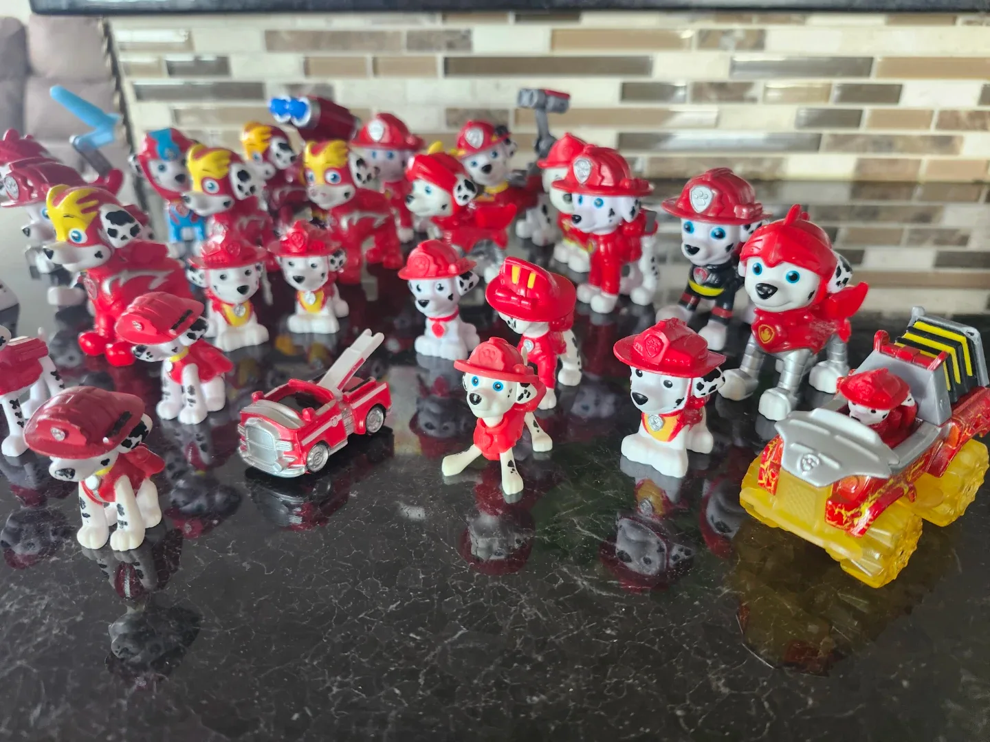 Paw Patrol Marshall Figures Lot image indicator(3)