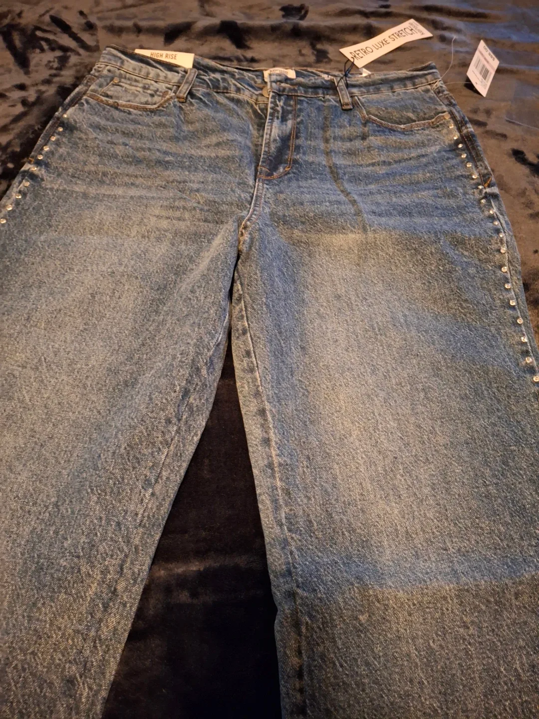 Kensie Retro Luxe Stretch Jeans High Rise Size 12/31 image indicator(4)