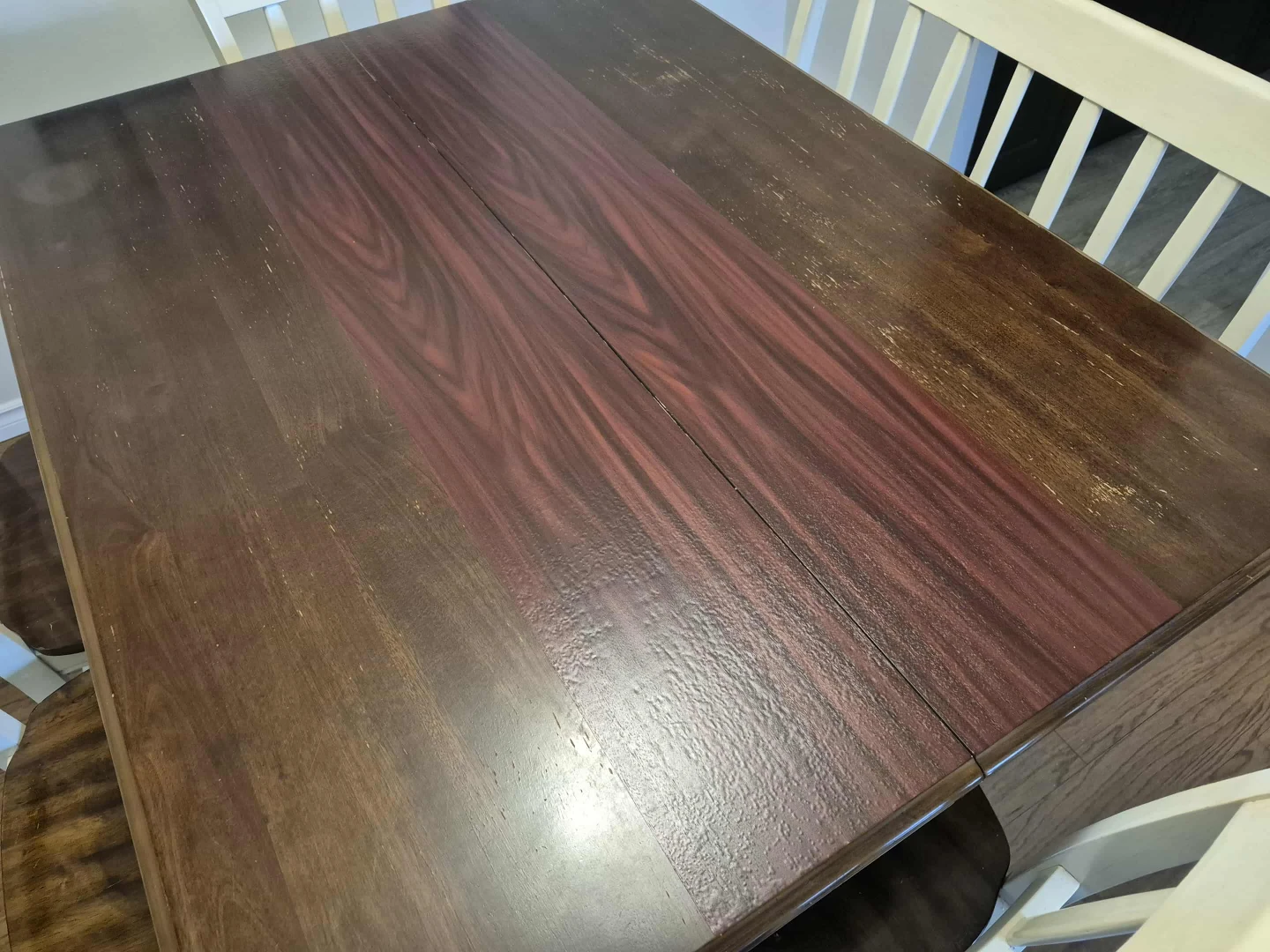 Dining Table with Leaf and 4 Chairs - photo 5
