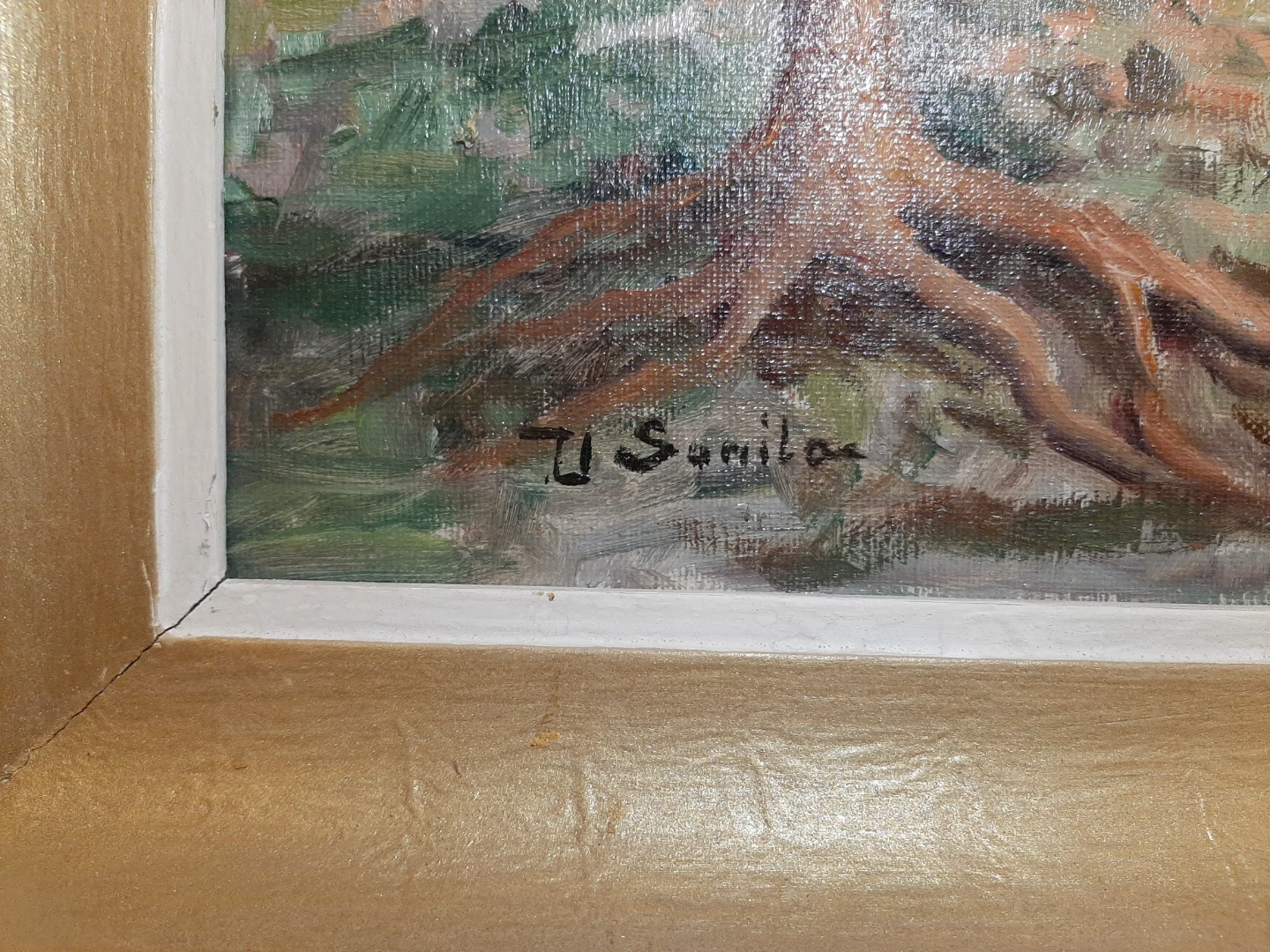 Framed Oil Painting. Drawn by Canadian. - photo 2